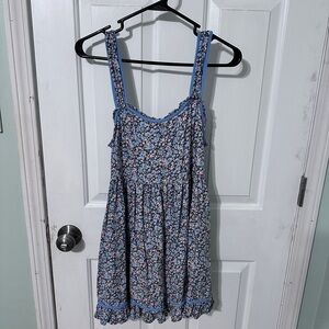 AE Floral tie back dress